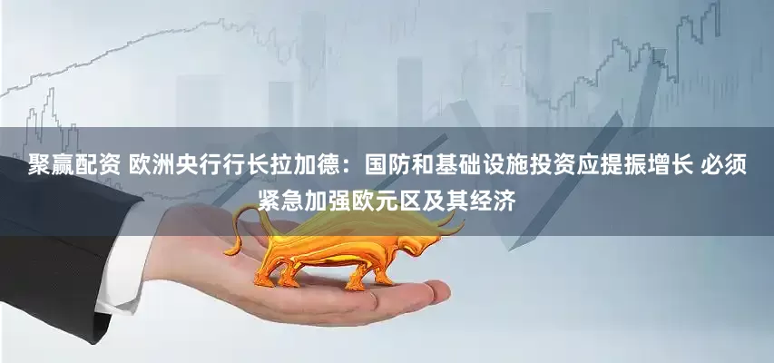 聚赢配资 欧洲央行行长拉加德：国防和基础设施投资应提振增长 必须紧急加强欧元区及其经济